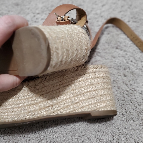 Dolce Vita Leopard Print Espadrille Wedge Sandals Size 9 - Picture 8 of 13